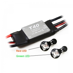 Rctimer SimonK T40A ESC with LED(Red&amp;Green)