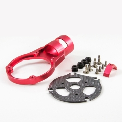 25mm CNC Tube AntiVibe Motor Mount Red (S1000/S1100)