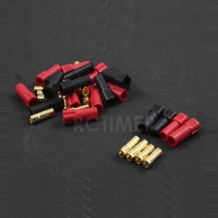 Amass XT150 Connectors w/ 6mm Gold Connectors - Red & Black (10pairs)
