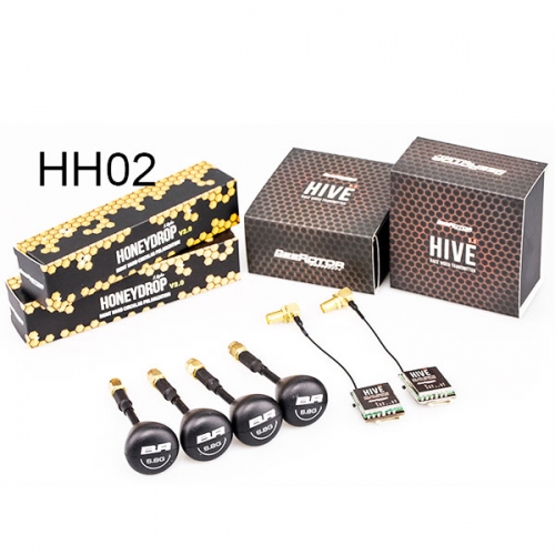 BeeRotor 5.8G HiVE HoneyDrop Antenna VTX&RX Pack B
