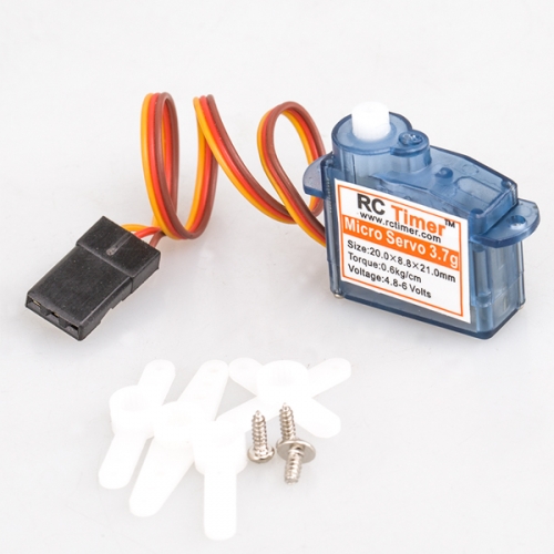 Rctimer 3.7g Micro Servo