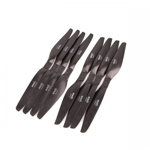(4 pairs) Rctimer TM13x5.5 Carbon Fiber CW CCW Propeller