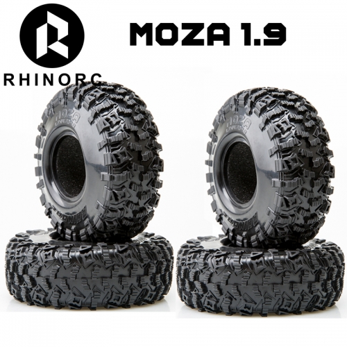 2 Pairs MOZA 1.7 x 4.72 1.9 Inch Competition Tires Super Sticky