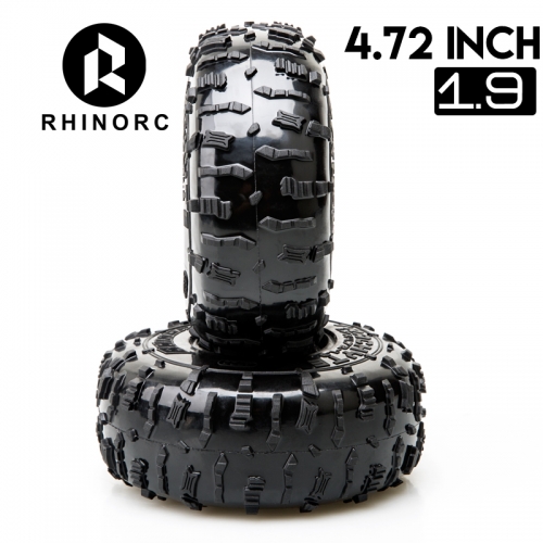2 Pairs TRACHYTE 1.7 x 4.72 - 1.9 inch Competition Tires Super Sticky