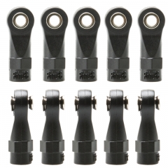 10PCS Straight Plastic Rod Ends Link Balls for 1/10 RC Crawler Car TRX-4 TRX4