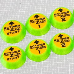 6Pcs 3D Printed Gate Markers 2 Gates + Start