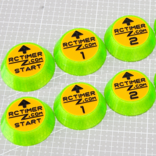 6Pcs 3D Printed Gate Markers 2 Gates + Start