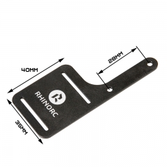 Aluminum Alloy RHINO/Axial Capra Axles Battery Mount Upgrade Kit CU01