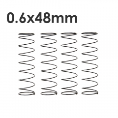 0.6x48mm Piano Wire Springs for S095 Pro Shock