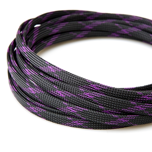 2 Meters 3-Weave Encrypted PET & Flame Retardant Nylon Braided Sleeving 2 Meters 3-Weave Encrypted PET & Flame Retardant Nylon Braided Sleeving