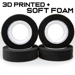 4Pcs Moza 5.75 inch 3D Printed & Soft Foam Comb Insert
