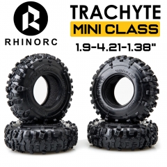 4PCS TRACHYTE 1.38 x 4.21 - 1.9 inch Competition Tires Super Sticky